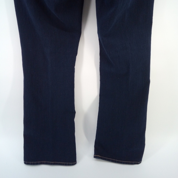 Levi Strauss Curvy Bootcut Signiture Dark Wash Blue Jeans Y2K Early 2000's 4M - Picture 12 of 16